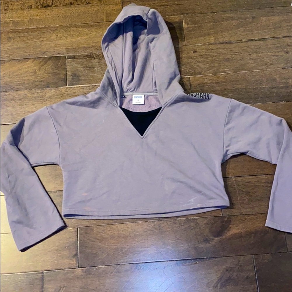 Gymshark cropped hoodie size M